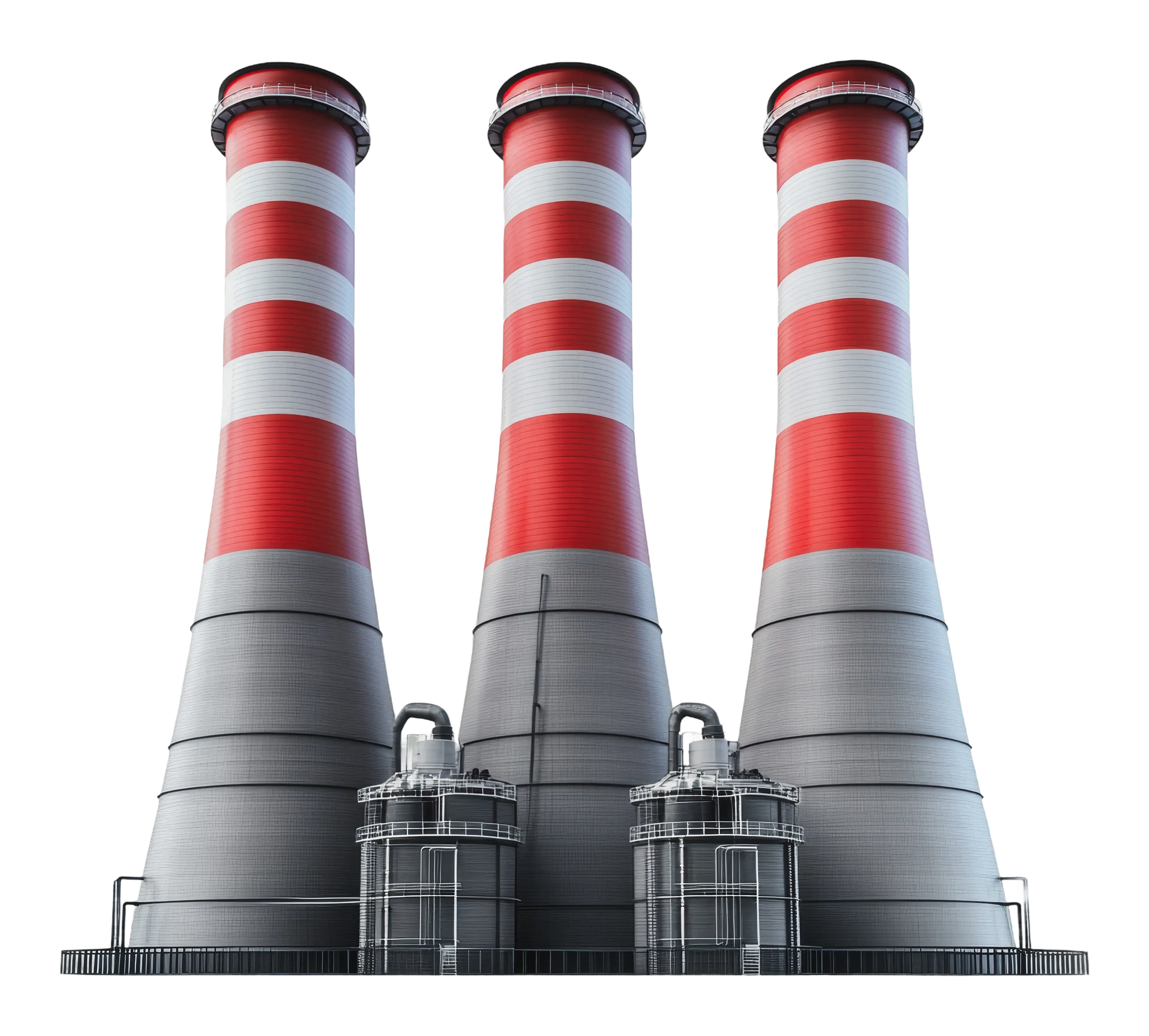 Picture showing Oil refinery